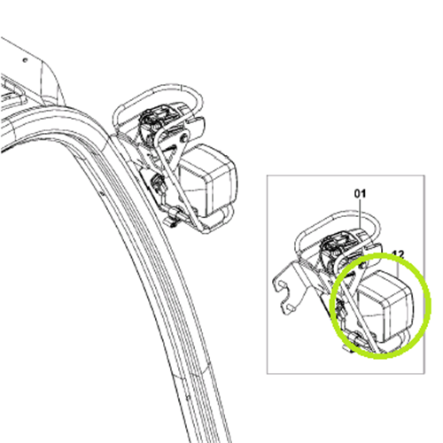 Front Indicator Lamp - 12VDC Genuine