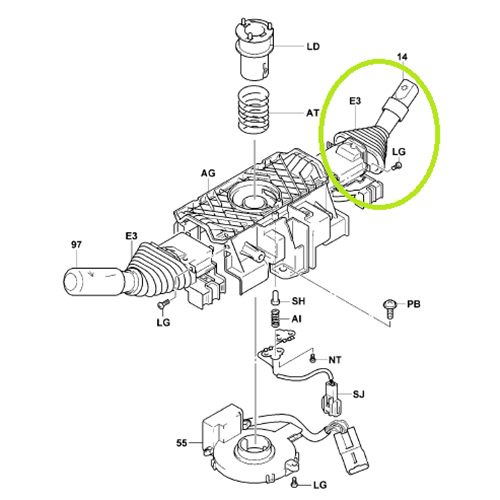 Switch Assembly - Lamp Control