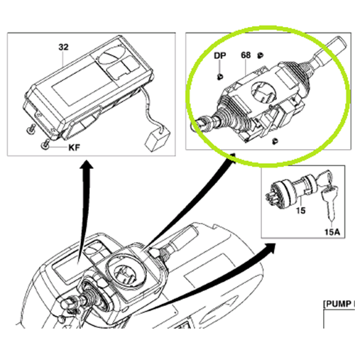 Switch Assembly -Combination