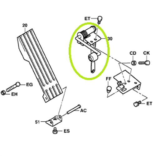 Accelerator Pedal Assembly