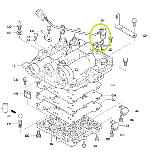 Control Valve Solenoid Wire - ATM (OEM Brand)