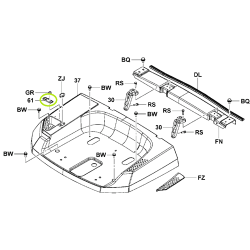 Clip Board Assembly - 7 Series
