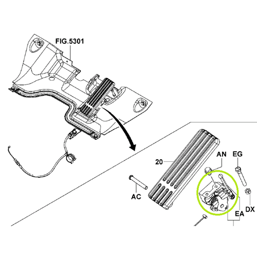 Accelerator Link Assembly