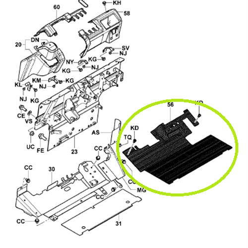 Floor Mat - Toyota 8FBE