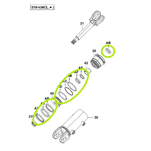 Tilt Cylinder Kit