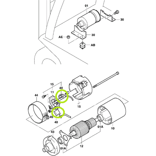 Carbon Brush - Power Steer