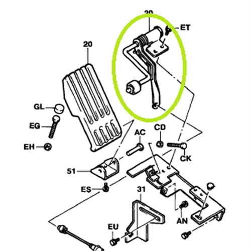Accelerator Pedal Assembly