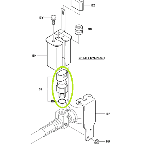 Pressure Sensor - Mast