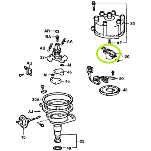 Rotor (1FZ) (CHECK WITH VELOX FOR SERIAL NUMBER)