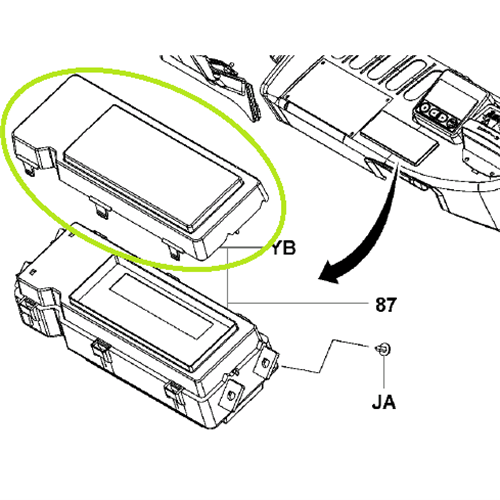 Shroud Cover - Combination Meter Assembly
