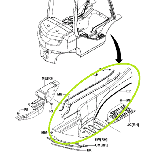 Step Sub-Assy RH