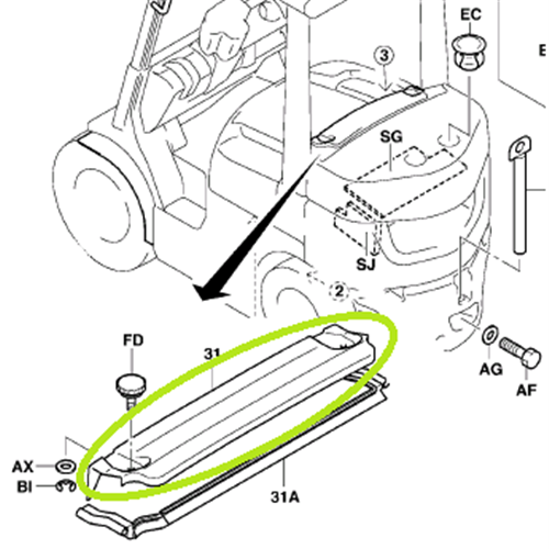 Radiator Cover Panel