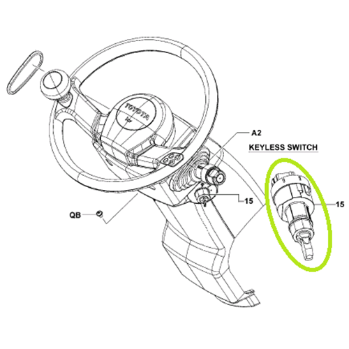 Ignition Switch - Keyless