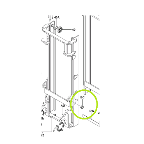 Tilt Cylinder Bush - Front