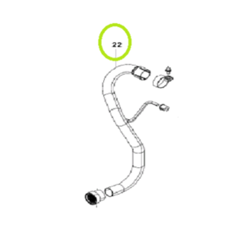 Tail Pipe Assembly (4Y) (CHECK WITH VELOX FOR SERIAL NUMBER)