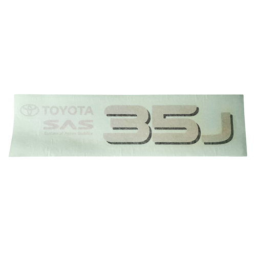 Decal RH - Capacity 35 (FGJ35 / FDJ35)