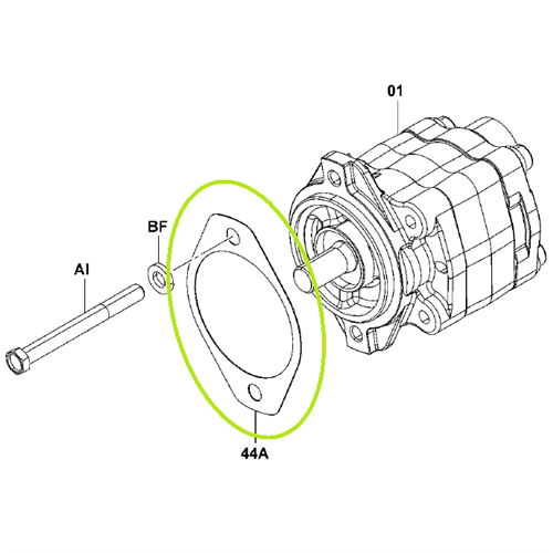 Hydraulic Pump Gasket