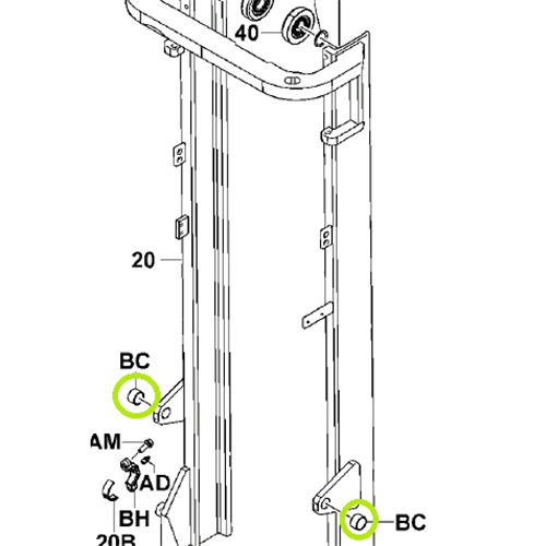 Tilt Cylinder Bush - suits pin # 71948