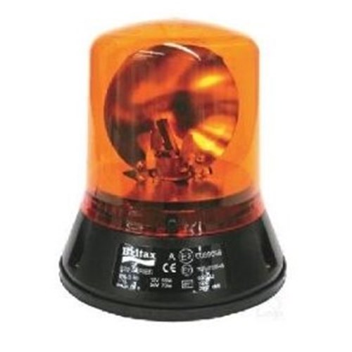 Rotating Light - ECCO Model 5813A (12-24VDC) - H1 Globe