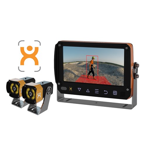 Proxicam System - 2 x Cameras + 7 inch LCD Monitor + 2 x 5m ext cable