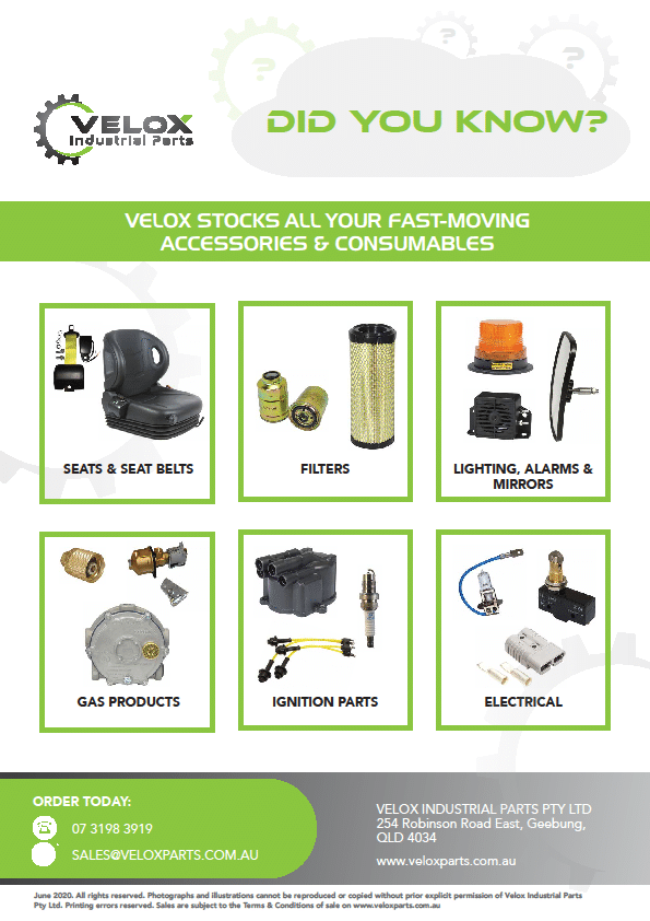 Fast-Moving Accessories & Consumables for Forklifts