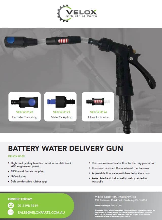 Battery Water Delivery Gun